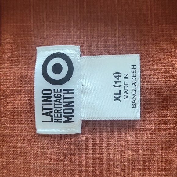 Latino Heritage Month Youth XL Button Up - Picture 2 of 8